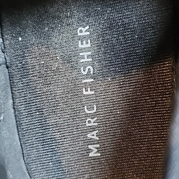 MARC FISHER QUILTED DIAMOND PATTERN WOMAN'S SIZE 8.0 BLACK WHITE UGC 🔥 - Picture 3 of 16